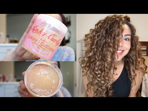 Curly Hair Routine 1st impression on the Kinky Curly...