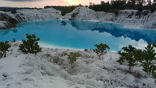 preview picture of video 'Danau kaolin bangka tengah'