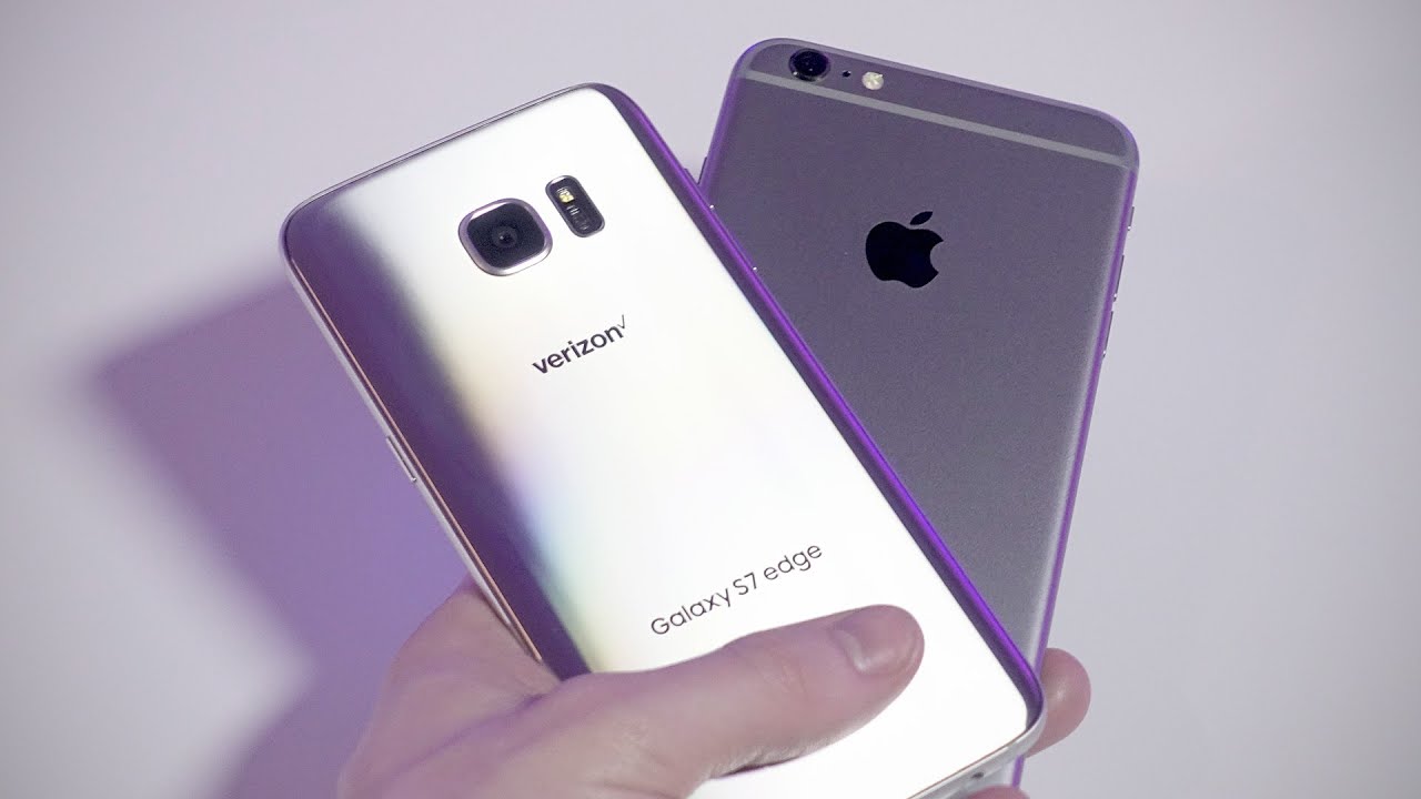 Samsung Galaxy S7 vs iPhone 6s Speed Test!