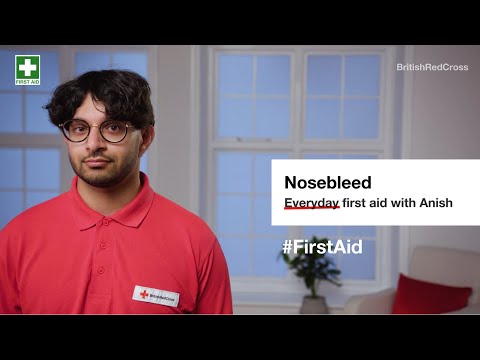 Nosebleed: First aid steps and key action