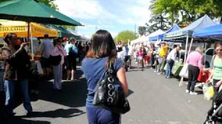 Flash Mob at Brentwood Farmer's Market