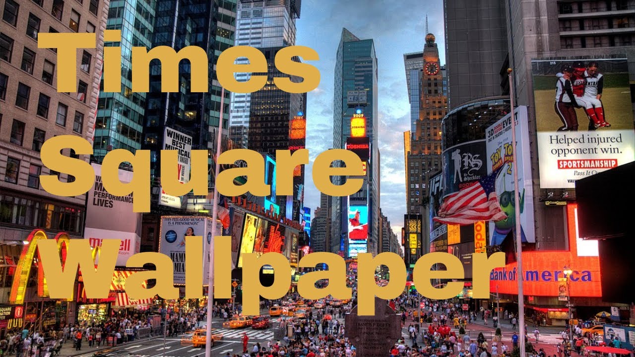 Times Square 4K Wallpaper | Wallpaper | Live Wallpaper | 4K Wallpaper