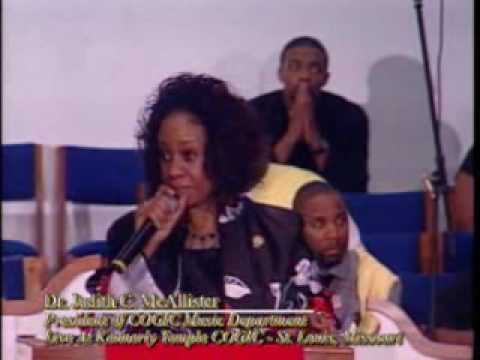 Dr. Judy Mcallister Speaks To St. Louis About Holy Convocation 2010