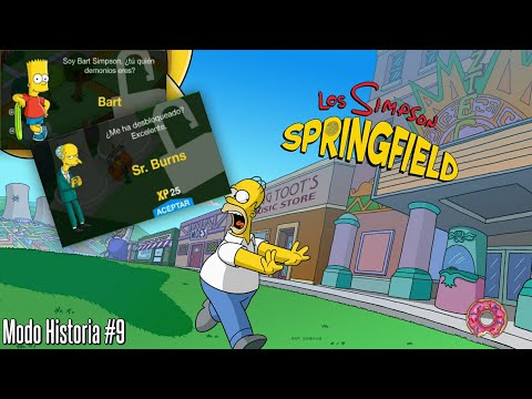 Bart Y El Sr  Burns #9  | Modo Historia | Los Simpson Springfield | Por Nick