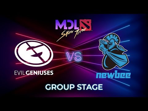Evil Geniuses vs Newbee - MDL Macau 2019: Group Stage