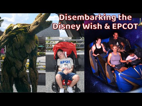 DISNEY WISH DISEMBARKATION, CHECKING INTO POP CENTURY, EPCOT AND GETTING CAUGHT IN A THUNDERSTORM