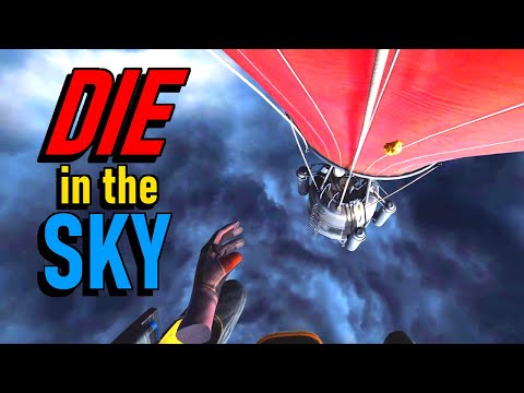 Extreme Escape - Surviving a Crash in a Hot Air Balloon (VR gameplay, no commentary)