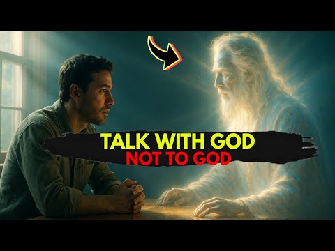 How To Talk With God Not To God | Based On The Bible