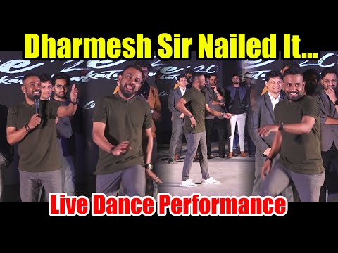 Dharmesh Sir Nailed It ! Live Dance Performance By Dharmesh Yelande Street Dancer Battle