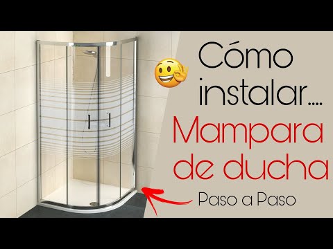 CÓMO INSTALAR UNA MAMPARA DE DUCHA || PASO A PASO