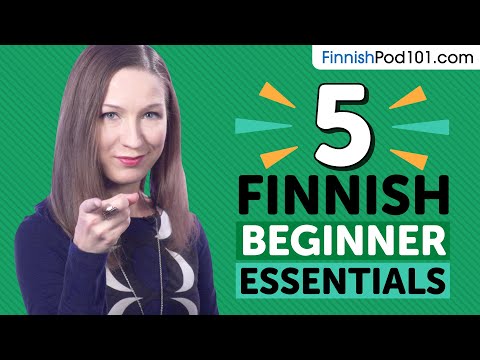 Learn Finnish: 5 Beginner Finnish Videos You Must Watch