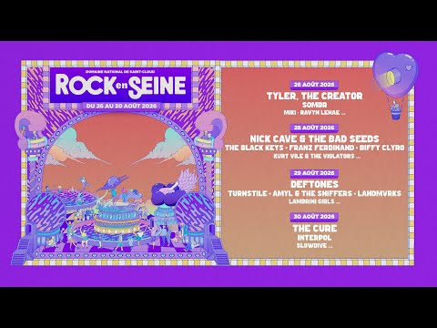 🔮✨ ROCK EN SEINE 2026 ✨🔮