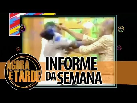 Informe da Semana - Programa Agora é Tarde - 16/05/2014