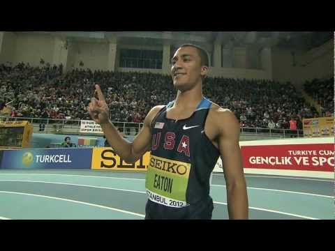 Istanbul 2012 Competition: Heptathlon WR - Ashton Eaton USA
