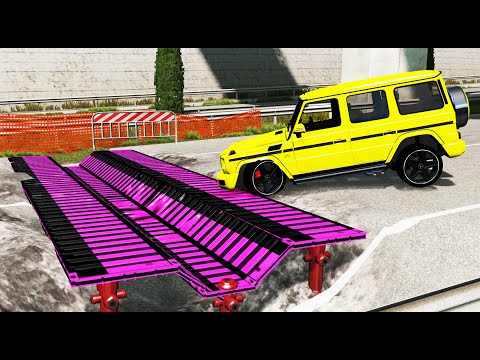 Cars vs Upside Down Speed Bumps #3 | BeamNG.DRIVE