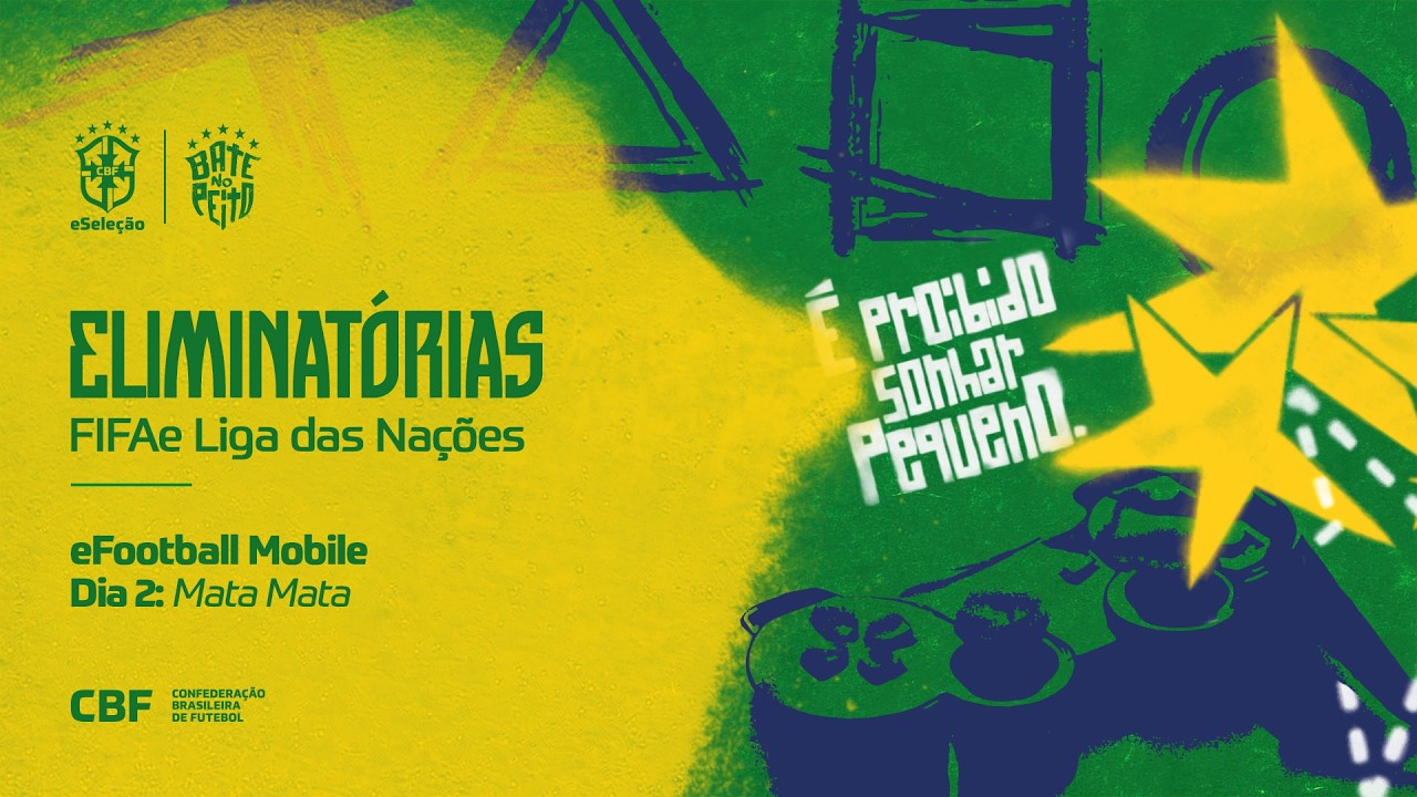 AO VIVO: ELIMINATÓRIAS FIFAE LIGA DAS NAÇÕES EFOOTBALL MOBILE - DIA 2: FINAIS