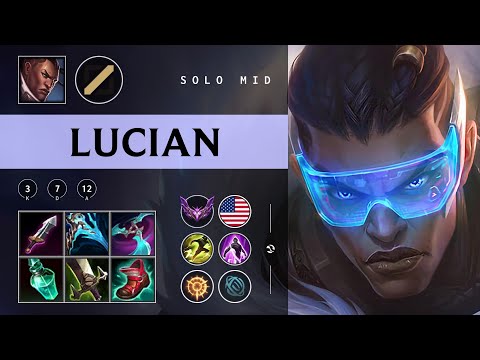 Lucian Mid vs Irelia - NA Master Patch 25.24
