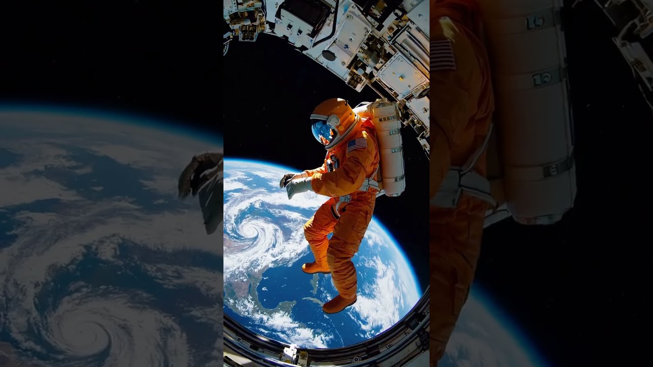 First-Person View: Astronaut's Incredible GoPro Footage on the Space Station! 🚀