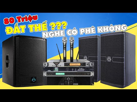 Bộ Hát Đẳng Cấp Wharfedale Nhập Khẩu Anh Quốc - Giá 80tr - Siêu Lòng Mọi Đôi Tai Khó Tính