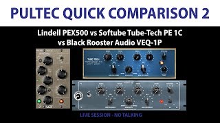 Video thumbnail for Pultec Comparison 2: Lindell vs Softube vs Black Rooster by Plugin Decisions