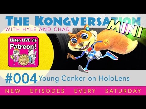 The Kongversation Mini 004 - Young Conker on HoloLens