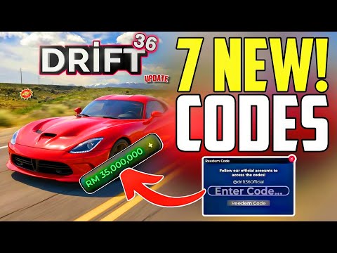 ⚠️NEW!💥[CODE]⚠️ DRIFT 36 ROBLOX CODES 2025! DRIFT 36 NEW WORKING CODES 2025! 