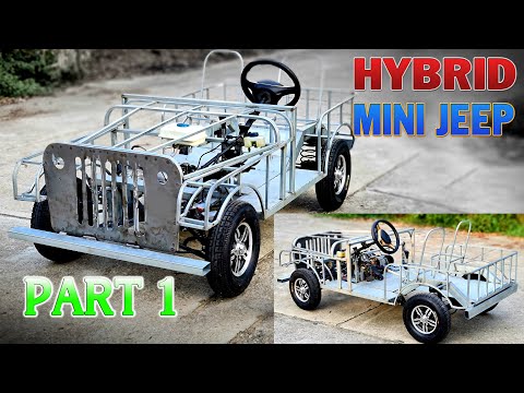 How To Make a Mini Jeep Hybrid at home - Part 1