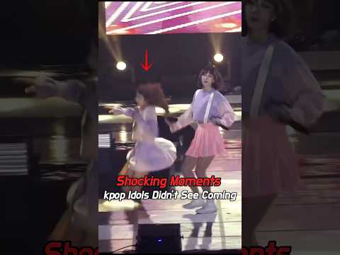 Shocking Moments kpop Idols Stage Accidents #kpop #kpopidol #treasure #jaehyuk #gd #redvelvet