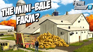 So Many Bales on our Iowa Plains Corn Farm |Supercut part 2| Farming Simulator 22
