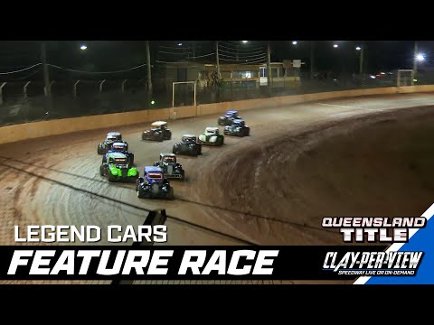 Legend Cars | Queensland Title 2024/25 - Maryborough - 17th May 2025 | Clay-Per-View