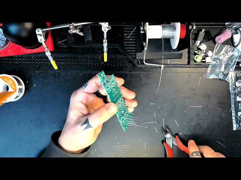 Synthrotek 1U Stereo Output Mixer - Time Lapse Build