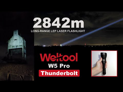 WELTOOL W5 Pro LEP flashlight review