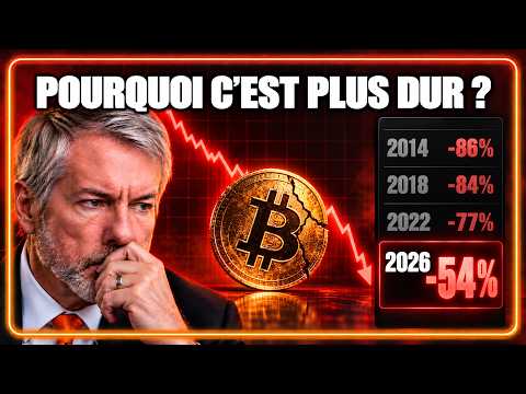 Bitcoin : Pourquoi ce krach est PLUS DUR que tous les autres ?