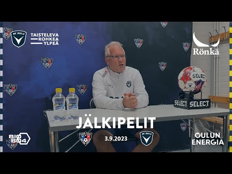 Rönkä jälkipelit FC Inter - AC Oulu 3.9.2023 (Veikkausliiga)