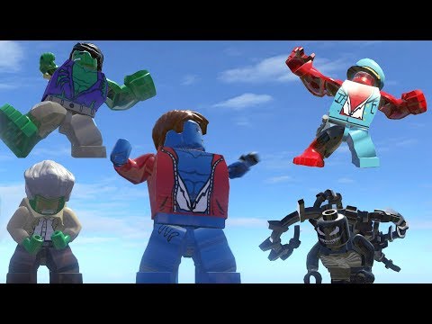 LEGO Marvel Super Heroes Big Characters(Hulk,A-Bomb,RedHulk,Venom,StanLee)