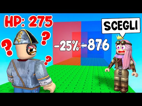 ROBLOX MA OGNI SECONDO OTTIENI +1 DI VITA!