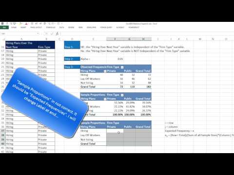 Excel Statistical Analysis 01 Data Statistics
