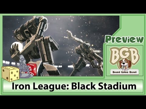 PREVIEW: Iron League: Black Stadium by Board Game Brawl
