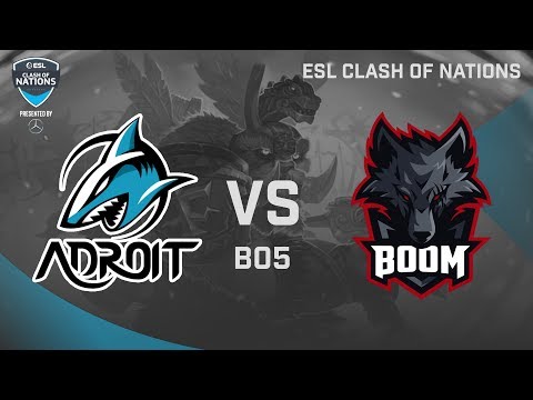 Team Adroit vs Boom ID Game 1 | Grand Finals ESL Clash of Nations Bangkok 2019 Video