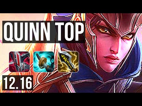 QUINN vs KARMA (TOP) | Rank 3 Quinn, Legendary, 9/2/4, 400+ games | EUW Challenger | 12.16