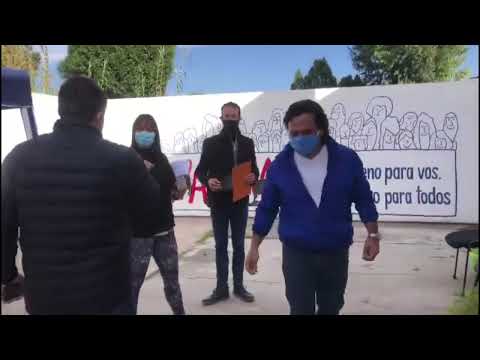 El gobernador Sáenz supervisó el operativo de intensificación de vacunación COVID-19 a mayores de 45 años