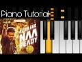 Na Ready Leo First Single Thalapathy Vijay Anirudh Piano Tutorial