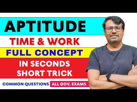 Time and Work | Time and Work Short Tricks/Problems | Part-1 SSC CGL, KVS, Bank PO, DSSSB,CTET