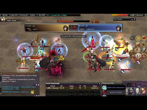 FINAL GrandChampionship Lyric VS JustinCen 26 April 2020 | Atlantica Online Indonesia