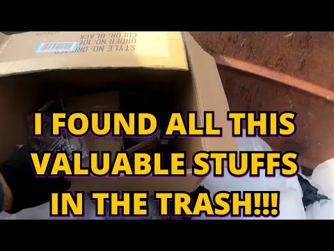 DUMPSTER DIVING - MILLIONAIRE RETAIL STORES KEEP TOSSING ALL THIS VALUABLE STUFFS IN THE TRASH! 