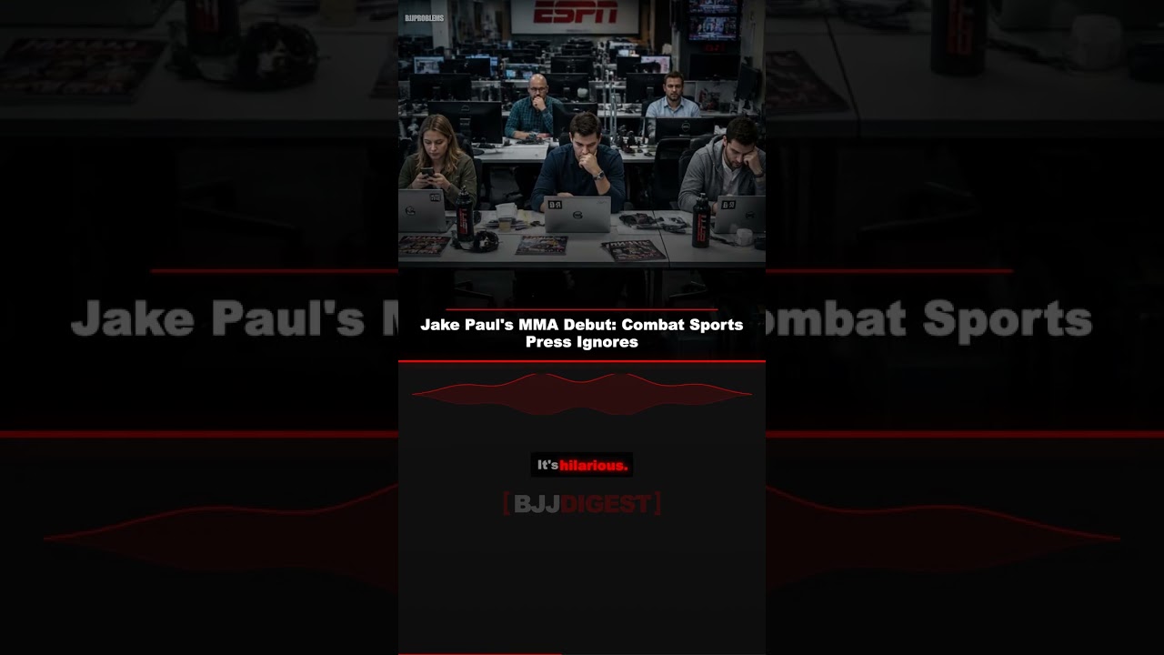 Jake Paul's MMA Debut: Combat Sports Press Ignores #Shorts
