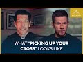 Fr Mike And Mark Wahlberg On Father Stu What Picking Up Your Cross Looks Like