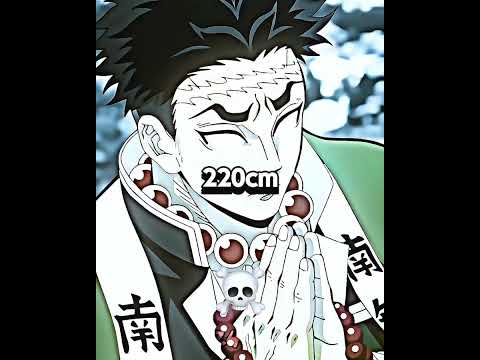 「 Tallest Hashira’s and Upper Moons ☠️🔥」 #fyp #shorts #kny