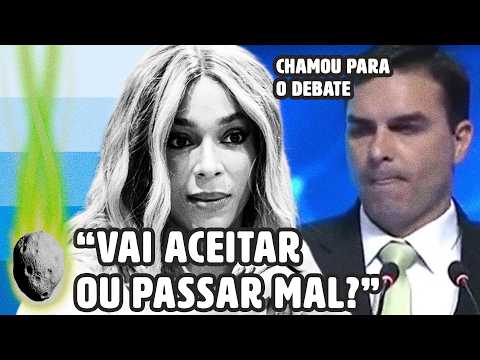 ERIKA HILTON DESAFIA FLÁVIO BOLSONARO PARA UM DEBATE | PLANTÃO