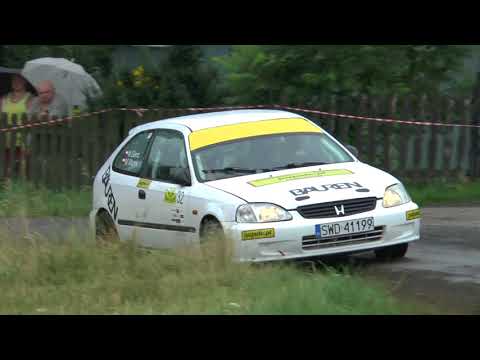 4 Runda RPŚl 2017 - Jastrzębie-Zdrój - Mateusz Glenc / Marek Mariusz - Honda Civic